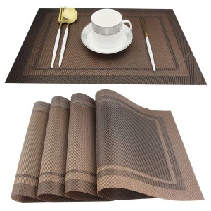 Brązowa Podkładka Pod Talerze 30x45 AMERICANO