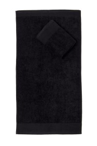 Ręcznik łazienkowy frotte Aqua 70x140  czarny