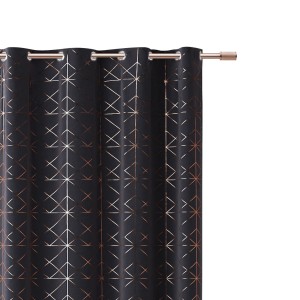Zasłona gotowa Glammy 140x250 Dark Grey