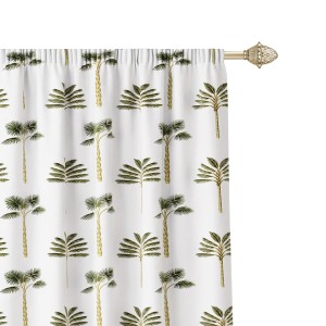 Zasłona gotowa na taśmie Harmony 140x250 Key West Palms