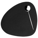 Czarna Podkładka Pod Kubek 11x13 SKINNY