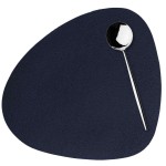 Granatowa Podkładka Pod Kubek 11x13 SKINNY 