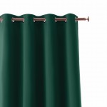 Zasłona gotowa Aura 140x250 (zieleń butelkowa)