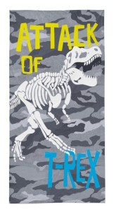 Ręcznik Dinozaur 70x140 kąpielowy plażowy Detexpol