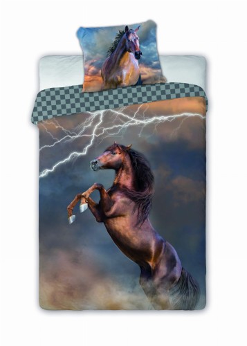 Pościel 140x200+70x90 Horses 003 Piorun EAN 5907750595815.jpg