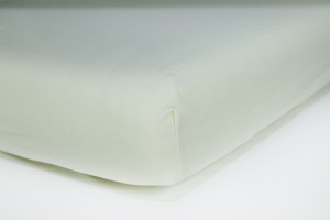 Prześcieradło jersey z gumką 180x200 (ecru) 145 g/m2