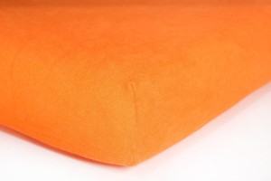 Prześcieradło frotte z gumką 60x120 (pomarańczowe) 180 g/m2
