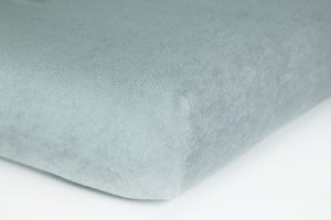 Prześcieradło frotte z gumką 160x200 (jasnoszare) 180 g/m2
