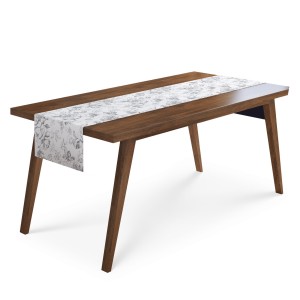 Obrus na stół BIEŻNIK 45x140 Kwiaty 