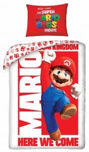 Pościel licencyjna Super Mario Bros 140x200 Halantex 