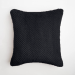 Poduszka Henry 45x45 Czarna Black