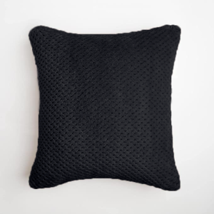 Poduszka Henry 45x45 Czarna Black