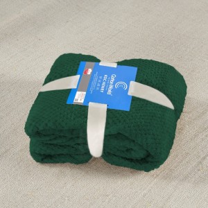 Koc Henry 200x220 Zieleń Butelkowa (Green)