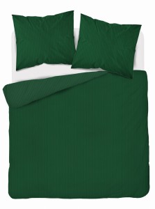 Komplet pościeli z adamaszku Pure Collection 220x200 ciemnozielony