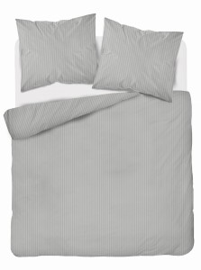 Komplet pościeli z adamaszku Pure Collection 220x200 jasnoszary