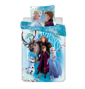 Pościel licencyjna Frozen Kraina Lodu 160x200 Jerry Fabrics