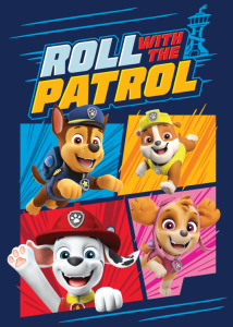 Koc licencyjny polarowy Psi Patrol 100x140 BrandMac