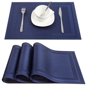 Granatowa Podkładka Pod Talerze 30x45 AMERICANO