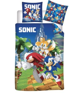 Pościel licencyjna Sonic 140x200 BrandMac