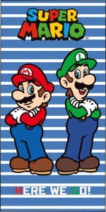 Ręcznik Super Mario 70x140 kąpielowy plażowy Carbotex