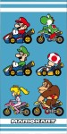 Ręcznik Mario Kart 70x140 kąpielowy plażowy Carbotex
