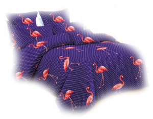 Komplet pościeli 3D Flaming 160x200 3-częściowy