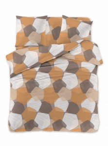Komplet pościeli 3D Geometryczny wzór 200x220 3-częściowy