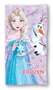 Ręcznik Frozen Kraina Lodu 70x140 kąpielowy plażowy Faro