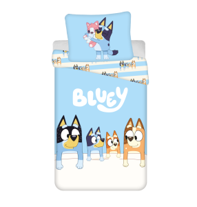 Pościel licencyjna Piesek Bluey 140x200 Jerry Fabrics