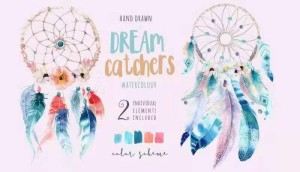 Ręcznik kąpielowy plażowy Łapacz Snów Dream Catcher 70x140 Summer