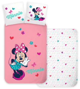 Pościel licencyjna Myszka Minnie 140x200 BrandMac