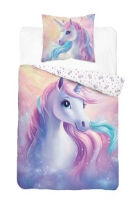 Pościel Jednorożec Unicorn 160x200 Detexpol