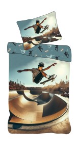 Pościel młodzieżowa Skate Deskorolka 140x200 BrandMac