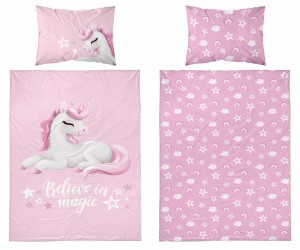 Pościel do łóżeczka Jednorożec Unicorn 90x120 Detexpol 