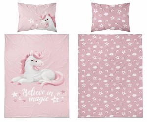 Pościel do łóżeczka Jednorożec Unicorn 90x120 Detexpol 