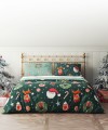 Pościel z mikrofibry satynowej 140x200+70x90 Holly Jolly 006 EAN 5904541936260_4.jpg