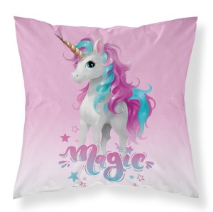 Poszewka na poduszkę jasiek 40x40 magiczny jednorożec
