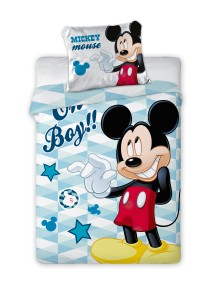 Pościel do łóżeczka Myszka Miki Mickey 100x135 Faro