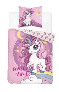 Pościel Jednorożec Unicorn 160x200 Detexpol