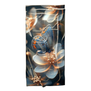 Ręcznik plażowy kąpielowy szybkoschnący 70x140 Motyl