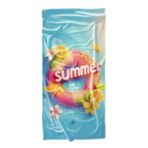Ręcznik plażowy kąpielowy szybkoschnący 100x180 Lato Summer
