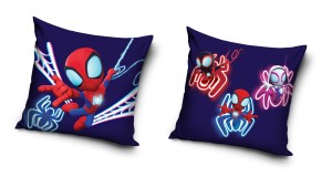 Poszewka na poduszkę welwetowa jasiek 40x40 (Spidey)