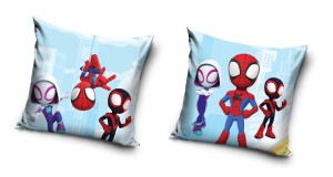 Poszewka na poduszkę welwetowa jasiek 40x40 (Spidey)