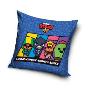 Poszewka na poduszkę welwetowa jasiek 40x40 (Brawl Stars )