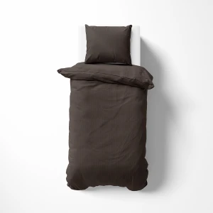 Komplet pościeli z adamaszku Pure Collection 140x200 mocha (czekoladowy)