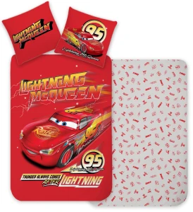 Pościel do łóżeczka Cars Auta 100x135 BrandMac
