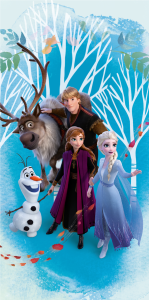 Ręcznik Frozen Kraina Lodu 70x140 kąpielowy plażowy Jerry Fabrics