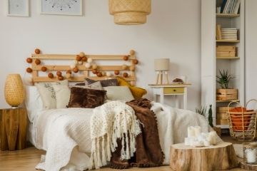 Sypialnia w stylu boho - jak urządzić barwną sypialnię?